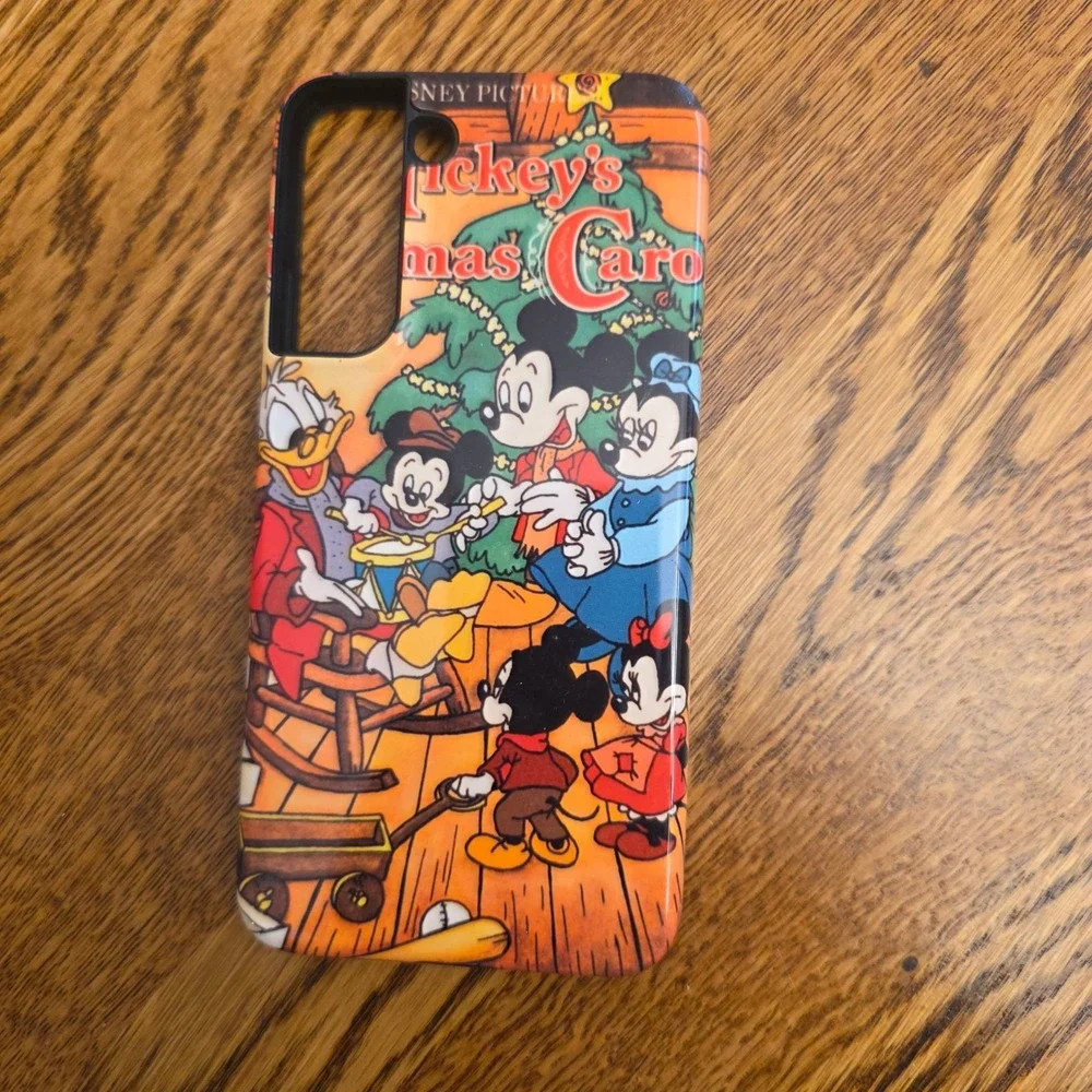 One‎ Of A Kind Mickeys Christmas Carol Samsung S22+ Phone Case Nostalgia Disney